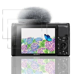 �Ή� SONY VLOGCAM ZV1 / ZVE10 �K���X�t�B���� �y���{���Ɏq �d�x9H�z �p SONY ZV1 / ZVE10 �t�B����