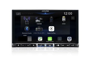 �A���p�C��(ALPINE) 7�C���`�f�B�X�v���C�I�[�f�B�I DA7Z ���C�����X�J�[�v���C / AppleCarPlay / AndroidAuto / Bluetooth / HDMI�~���[�����O / USB�������ɑΉ� 2DIN