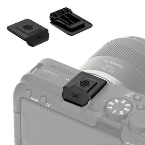 2�� JJC ER-SC2 �z�b�g�V���[�J�o�[ �t�[���J�o�[�f�U�C�� Canon EOS R6 V PowerShot V1 EOS R6 Mark III R5 Mark II R6II R7 R8 R50 R50 V R10 R5C R1 R3 �J���� �Ή� Canon ER-SC2 �z�b�g�V���[�L���b�v �݊�