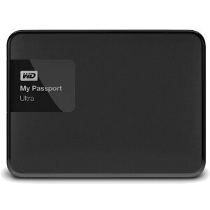 WESTERN DIGITAL �uMy Passport Ultra�v �N���V�b�N�u���b�N 1TB