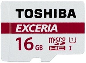 TOSHIBA microSDHC�J�[�h 16GB Class10 UHS-I�Ή� (�ő�]�����x48MB/s) (����) MU-F016GX
