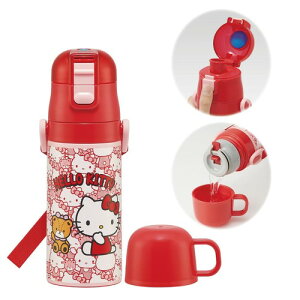 �X�P�[�^�[(Skater) ���� �q���p 2WAY ������ 420ml �R�b�v���� 350ml �T�����I �n���[�L�e�B �����낤���� ���̎q ���e�� �X�e�����X �ۉ��ۗ� �y�� waterbottle �X�|�[�c�{�g�� �L�b�Y ���ǂ� ���r SKD