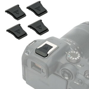 4�� JJC ER-SC2 �z�b�g�V���[�J�o�[ �z�b�g�V���[�L���b�v Canon EOS R6 V R6 Mark III R1 R5 Mark II R50 R50V R8 R6II R7 R10 R5C R3 PowerShot V1 �J���� �Ή� Canon ER-SC2 �z�b�g�V���[�J�o�[ �݊�