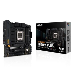 ASUS TUF GAMING B650M-PLUS AMD Ryzen 7000 �V���[�Y AM5 �Ή� B650 ���� mATX �}�U�[�{�[�h/�����i