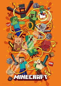 GXJC(ENSKY) MINECRAFT }CNtg Survival Mode 38×53cm WO\[pY 500s[X JIGSAW PUZZLE 500-394