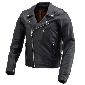 デイトナ(Daytona) バイク 革ジャン レザージャケット 本革 本革(撥水加工) 春秋冬 ダブル ライダース DL-003 ブラック Mサイズ(メンズ) 17813