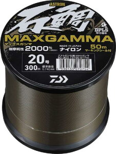 ダイワ(DAIWA) ナイロンライン アストロン石鯛マックスガンマ 300 20号 ブラックオーシャン
