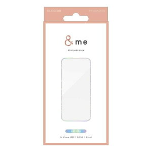 �G���R�� iPhone15 �K���X�t�B���� &me �S�� �J���[�t���[���t�� �p����h�~ 365�������ۏؕt�� �d�x10H �I�[���� PM-A23AFLGFARR