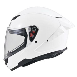 デイトナ(Daytona) バイク ヘルメット フルフェイス SG規格 ABS+PC ピンロックシート付属 インナーバイザー / スピーカーホール 装備 DN-001RS ホワイト Mサイズ(57-58cm) 46449