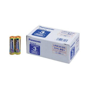 パナソニック 乾電池 アルカリ エボルタ 単3 40本入