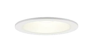 パナソニック(Panasonic) ベースダウンライト LED 一体型 電球色 拡散マイルド φ125 60形 ホワイト LGD1200LLE1