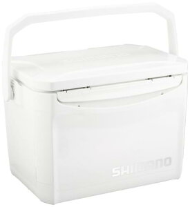 シマノ(SHIMANO) クーラーボックス 20L ホリデー クール 200LZ-320Q 釣り用 ピュアホワイト