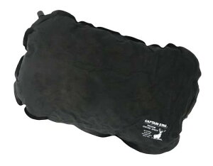 キャプテンスタッグ(CAPTAIN STAG) キャンプ用品 枕 エアーピロー 携帯枕 インフレータブル インフレーティングピロー 車中泊 【 表面/フロッキー加工 ・ 裏面/すべり止め加工 】 収納バッグ付