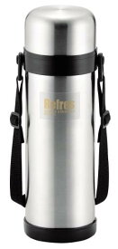 パール金属 水筒 800ml コップ 付き ダブル ステンレスボトル リフレス HB-2424