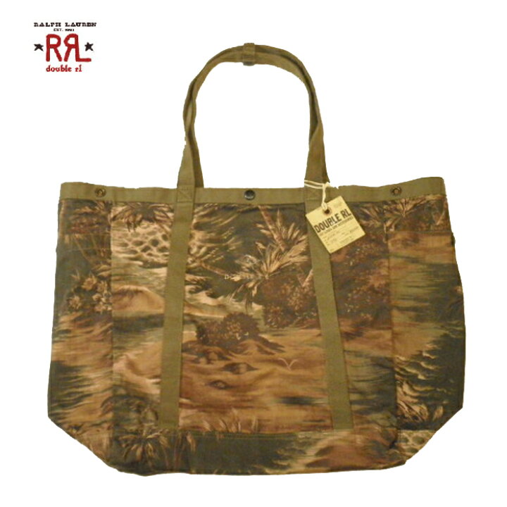 楽天市場】RRL トートバッグ ダブルアール ラルフローレン ミリタリー 