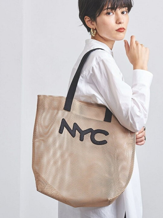 楽天市場】＜LUDLOW(ラドロー)＞メッシュ トートバッグ BEIGE UNITED  