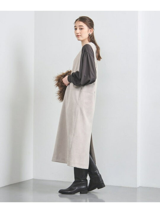 UNITED ARROWS ユナイテッドアローズ ジャンパースカートグレー