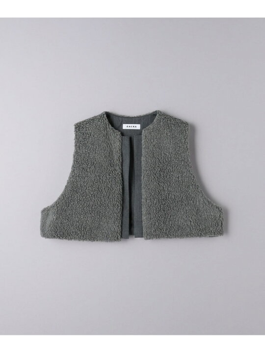 楽天市場】＜SACRA＞ボア ショートベスト UNITED ARROWS ユナイテッド 