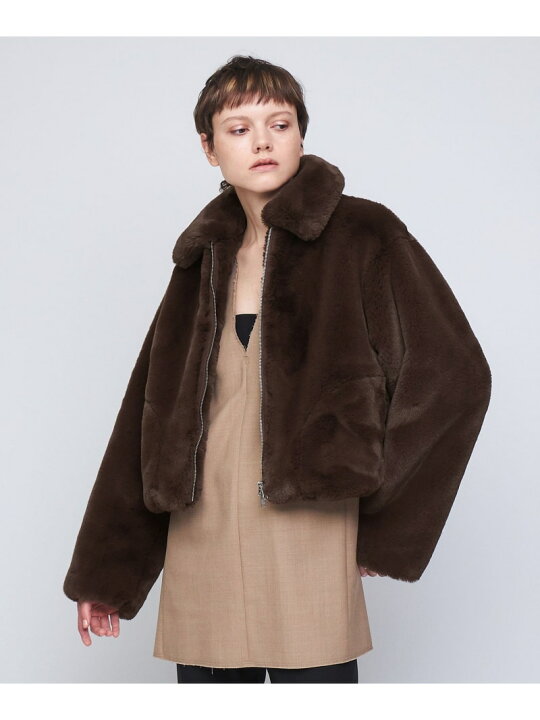 楽天市場】【SALE／30%OFF】＜AEWEN MATOPH＞フェイクファー ジップ