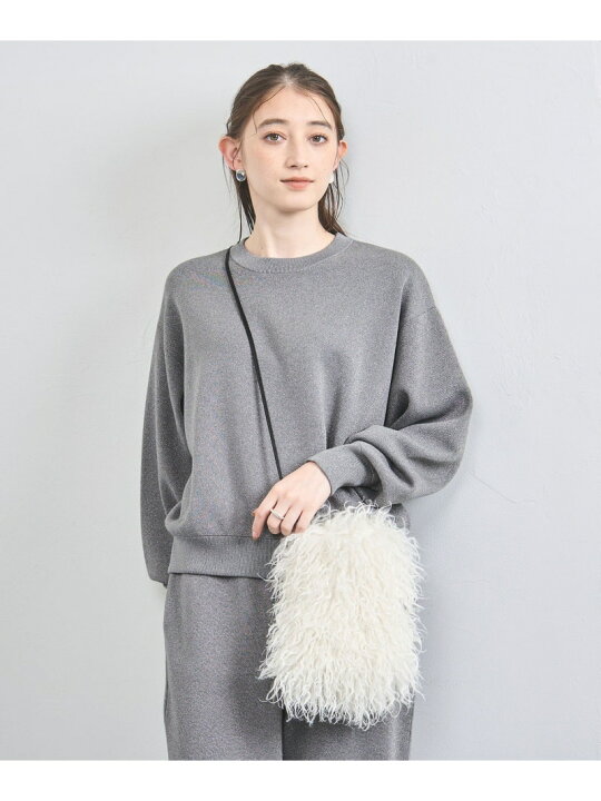 楽天市場】ラメ クルーネック スウェット ニット UNITED ARROWS 