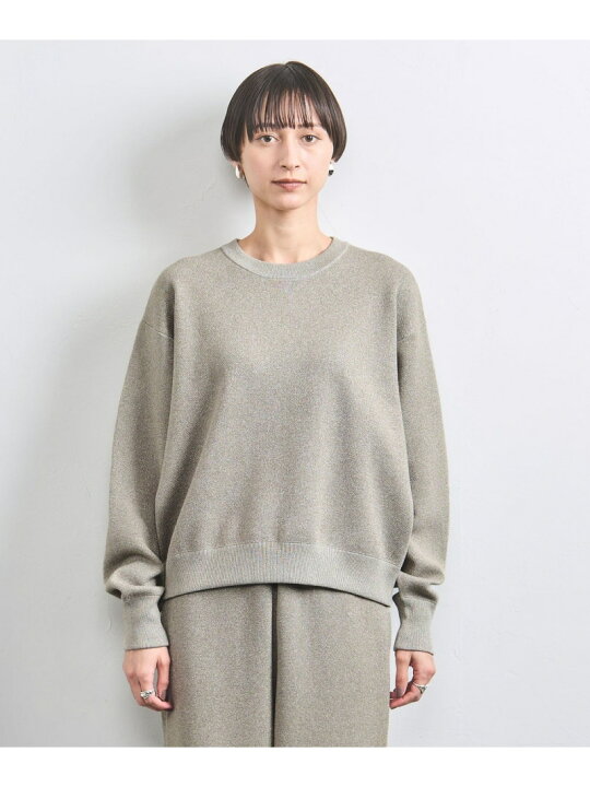 楽天市場】ラメ クルーネック スウェット ニット UNITED ARROWS 