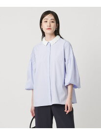【SALE／40%OFF】チュールカラー 2WAY ブラウス UNITED ARROWS ユナイテッドアローズ トップス シャツ・ブラウス ネイビー ホワイト ブルー【RBA_E】【送料無料】[Rakuten Fashion]