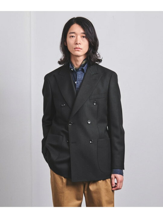 楽天市場】【SALE／50%OFF】＜District＞ギャバジン ピークドラペル 6B 