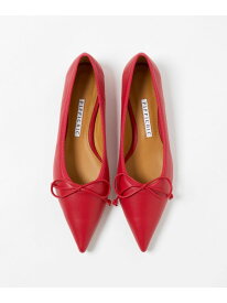 ＜PIPPICHIC＞REMY ポインテッド バレエシューズ UNITED ARROWS ユナイテッドアローズ シューズ・靴 バレエシューズ レッド ブラック【送料無料】[Rakuten Fashion]