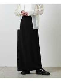 ＜MARW UNITED ARROWS＞ハイウエスト マキシ スカート MARW UNITED ARROWS ユナイテッドアローズ スカート ロング・マキシスカート ブラック【送料無料】[Rakuten Fashion]