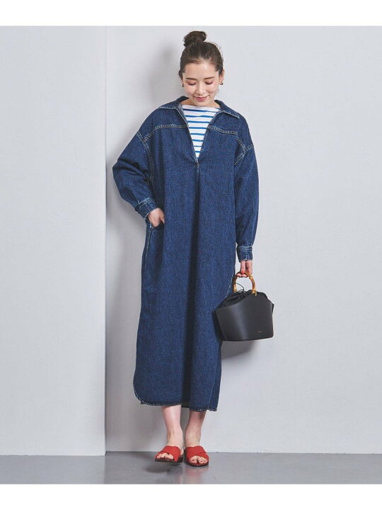 楽天市場】【SALE／40%OFF】＜SACRA(サクラ)＞デニム ワンピース  