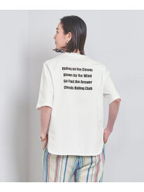 ＜SACRA＞バックロゴ Tシャツ UNITED ARROWS ユナイテッドアローズ トップス カットソー・Tシャツ ホワイト ブラック【送料無料】[Rakuten Fashion]