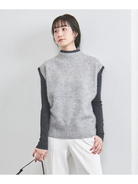 楽天市場】フォックスカシミヤ ニットベスト UNITED ARROWS 