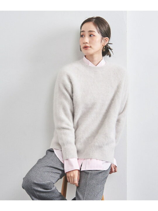 楽天市場】フォックスカシミヤ クルーネック ニット 24FW UNITED  