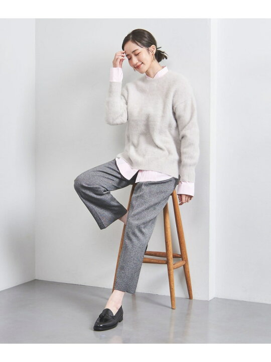 楽天市場】フォックスカシミヤ クルーネック ニット 24FW UNITED 
