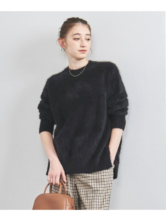 楽天市場】フォックスカシミヤ クルーネック ニット 24FW UNITED 