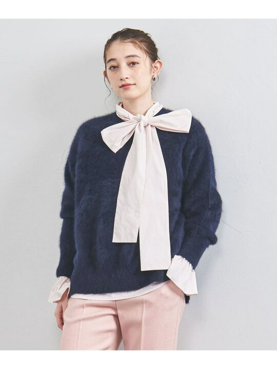 楽天市場】フォックスカシミヤ クルーネック ニット 24FW UNITED 