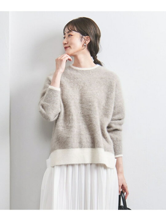 楽天市場】フォックスカシミヤ クルーネック ニット 24FW UNITED  