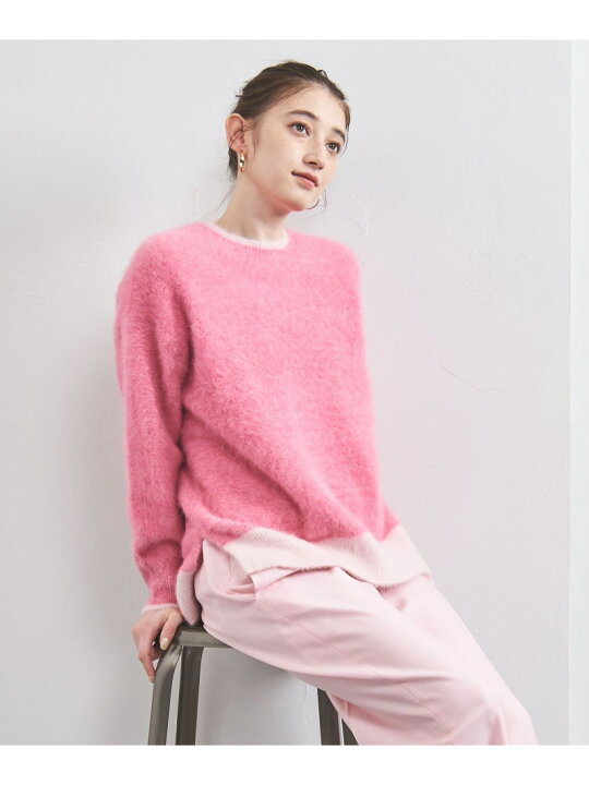 楽天市場】フォックスカシミヤ クルーネック ニット 24FW UNITED 