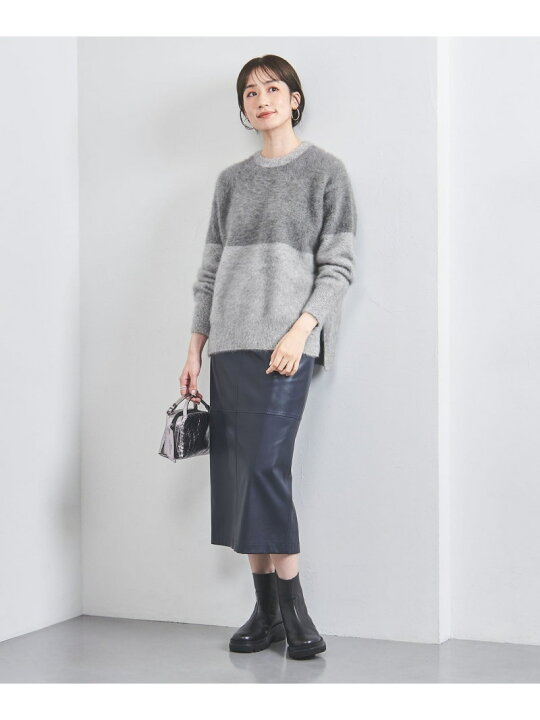 楽天市場】フォックスカシミヤ クルーネック ニット 24FW UNITED 