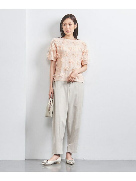 楽天市場】カット フリンジ ショートスリーブ ニット UNITED ARROWS 