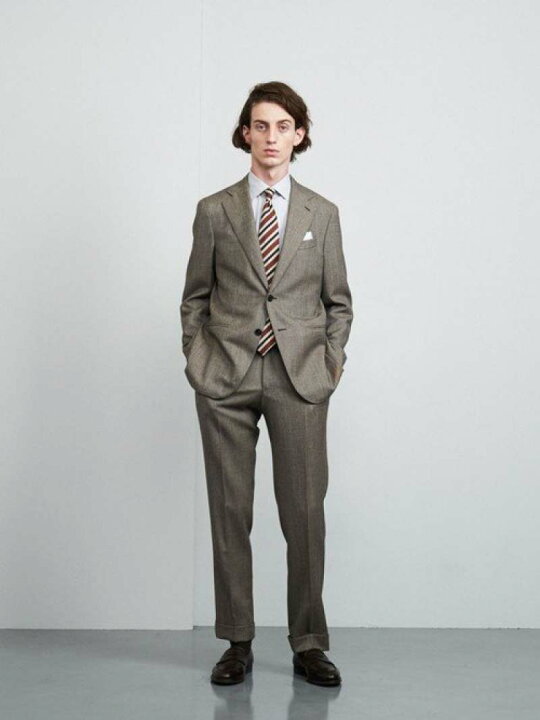 楽天市場】【SALE／50%OFF】＜CARUSO(カルーゾ)＞ ピンヘッド 2Bスーツ  