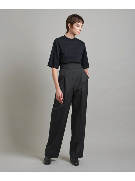 楽天市場】【SALE／30%OFF】＜LOEFF＞ギャバ ハイウエスト バギー  