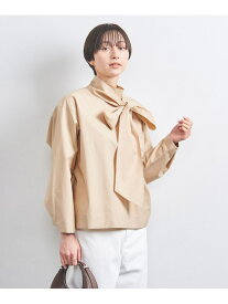 【SALE／60%OFF】C ビッグリボン ボウタイ ブラウス UNITED ARROWS ユナイテッドアローズ トップス シャツ・ブラウス ベージュ ホワイト【RBA_E】【送料無料】[Rakuten Fashion]