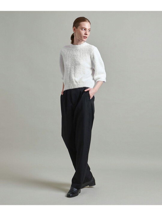楽天市場】＜LOEFF＞CTN/NY POODLE クルーネックニット LOEFF 