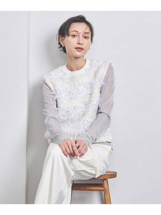 楽天市場】ミックスヤーン ニットベスト UNITED ARROWS ユナイテッド 