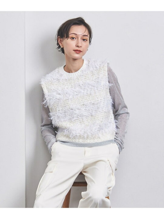 楽天市場】ミックスヤーン ニットベスト UNITED ARROWS ユナイテッド 