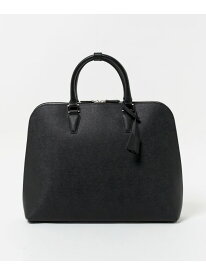 レザー ラウンド ブリーフケース UNITED ARROWS ユナイテッドアローズ バッグ ビジネスバッグ・ブリーフケース ネイビー グレー ブラック【送料無料】[Rakuten Fashion]