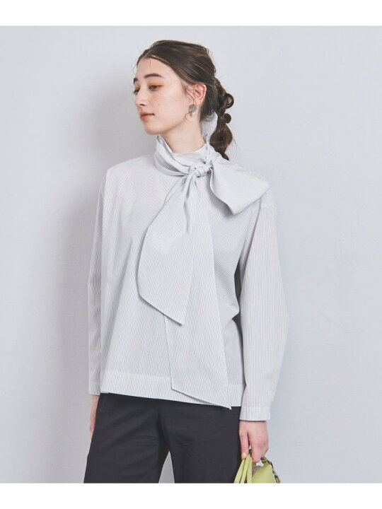 楽天市場】C ビッグリボン ボウタイ ブラウス UNITED ARROWS 