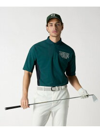 【別注】＜TaylorMade*UNITED ARROWS＞ ユニセックス METAL ポロシャツ UNITED ARROWS GOLF ユナイテッドアローズ スポーツ・アウトドア用品 ゴルフグッズ ネイビー ホワイト グリーン【送料無料】[Rakuten Fashion]