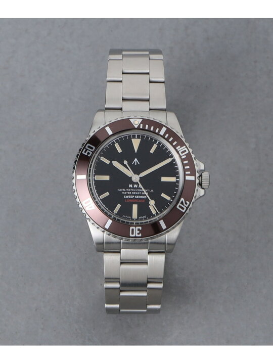 楽天市場】【別注】＜NAVAL WATCH Produced by LOWERCASE＞WATCH BROWN 